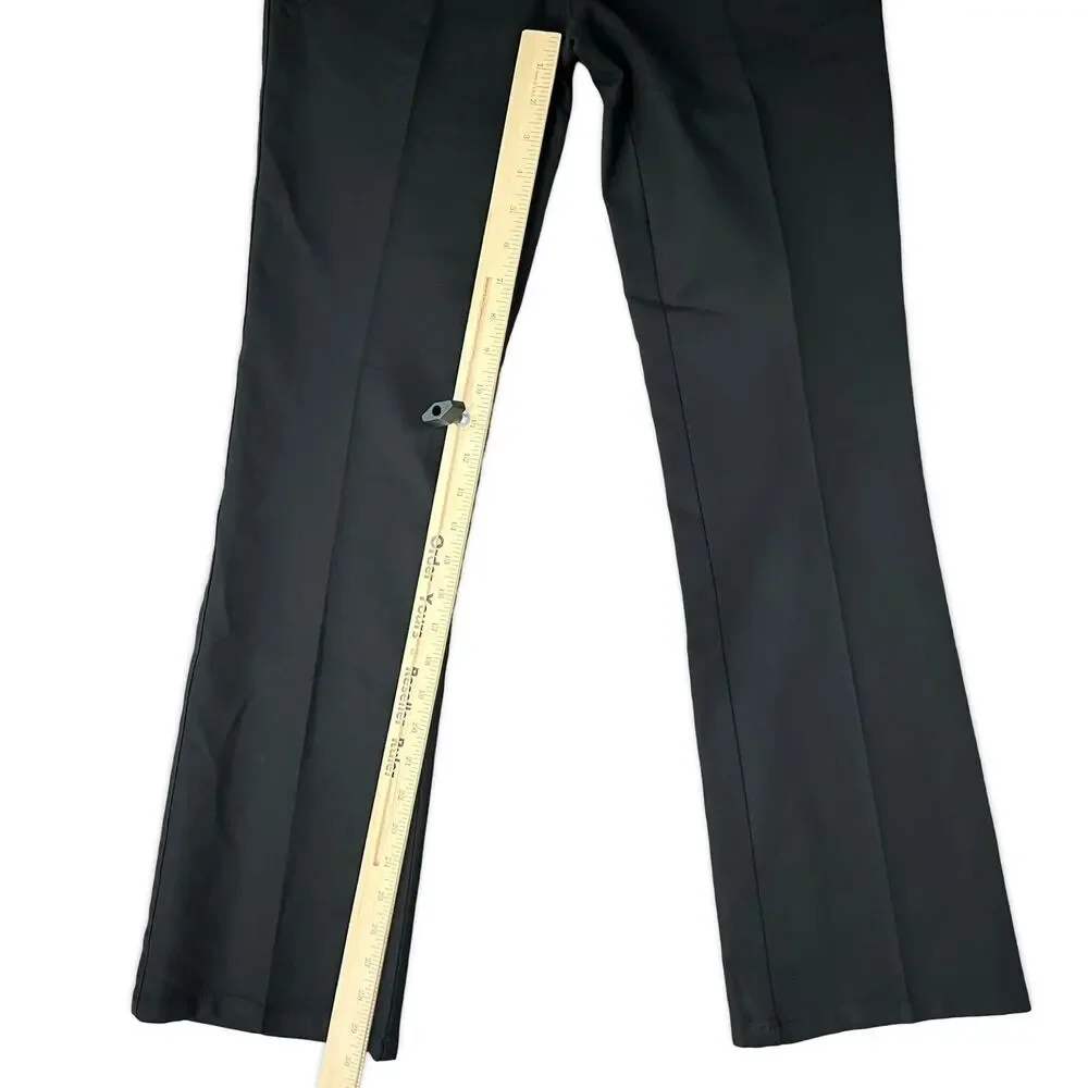 Otto Gi Italy Black Silver Embellished Pockets Bootcut Pants sz 38 / 8 NEW Tags - Picture 6 of 15